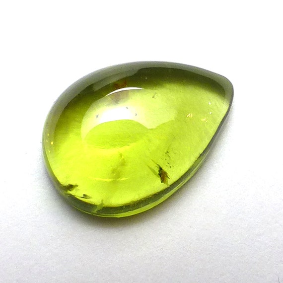 Peridot 8x10 Mm Pear Cabochon Tear Drop Loose Gemstone Hand Cut Gem Stone Acid Apple Granny Green August Birthstone Stacking Rings Ring One