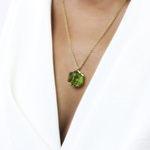 Shop Peridot Jewelry! Hexagon Cut Peridot Necklace · Unique Birthday Gift · August Birthstone Necklace · 18k Gold Vermeil Necklace · Geometrical Stone Necklace | Natural genuine Peridot jewelry. Buy crystal jewelry, handmade handcrafted artisan jewelry for women.  Unique handmade gift ideas. #jewelry #beadedjewelry #beadedjewelry #gift #shopping #handmadejewelry #fashion #style #product #jewelry #affiliate #ad