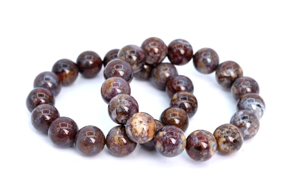 15 Pcs - 14mm Pietersite Beads Grade Aaa Genuine Natural Round Gemstone Loose Beads (105792)