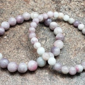 Pink Tourmaline Bracelet, 7 Inch | Natural genuine Array bracelets. Buy crystal jewelry, handmade handcrafted artisan jewelry for women.  Unique handmade gift ideas. #jewelry #beadedbracelets #beadedjewelry #gift #shopping #handmadejewelry #fashion #style #product #bracelets #affiliate #ad