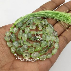 Shop Prehnite Chip & Nugget Beads! Hand Knotted Necklace,Natural Green Prehnite Nugget Necklace,Prehnite Necklace,Prehnite Nugget Necklace,Hand Knotted Pebble Nugget Necklace | Natural genuine chip Prehnite beads for beading and jewelry making.  #jewelry #beads #beadedjewelry #diyjewelry #jewelrymaking #beadstore #beading #affiliate #ad