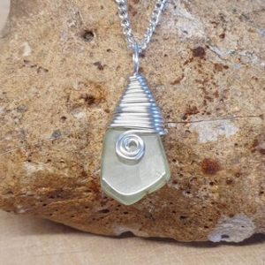 Shop Prehnite Pendants! Green Prehnite pendant. Archangel Raphael stone. Libra necklace. Reiki jewelry uk. Silver plated Wire wrapped pendant | Natural genuine Prehnite pendants. Buy crystal jewelry, handmade handcrafted artisan jewelry for women.  Unique handmade gift ideas. #jewelry #beadedpendants #beadedjewelry #gift #shopping #handmadejewelry #fashion #style #product #pendants #affiliate #ad