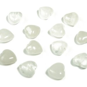 Shop Quartz Shapes! Clear Quartz Heart Gemstone – Quartz Crystal Hearts – Crystal Healing – Crystal Gifts – Dispel Negative Energy – 15x15x9mm – HE1071 | Natural genuine stones & crystals in various shapes & sizes. Buy raw cut, tumbled, or polished gemstones for making jewelry or crystal healing energy vibration raising reiki stones. #crystals #gemstones #crystalhealing #crystalsandgemstones #energyhealing #affiliate #ad