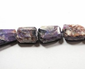 Shop Charoite Chip & Nugget Beads! Rare Natural Charoite Faceted Nugget Shape Gemstone Beads 13×10-16×11 MM Approx Handmade Gemstone Beads 6 Inch Necklace Strand For Jewelry | Natural genuine chip Charoite beads for beading and jewelry making.  #jewelry #beads #beadedjewelry #diyjewelry #jewelrymaking #beadstore #beading #affiliate #ad