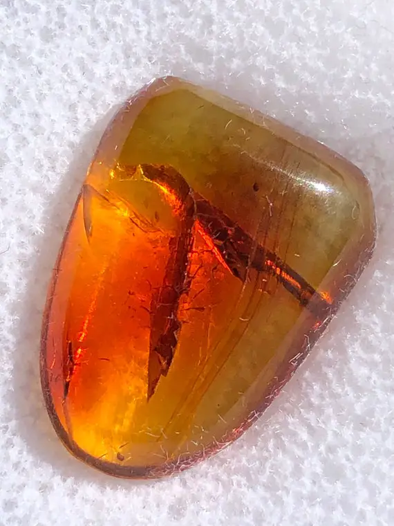 Red Amber Cabochon 8.1ct