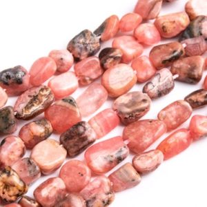 Shop Rhodochrosite Chip & Nugget Beads! Genuine Natural Red Pink Rhodochrosite Loose Beads Pebble Chips Shape 4-8×3-5mm | Natural genuine chip Rhodochrosite beads for beading and jewelry making.  #jewelry #beads #beadedjewelry #diyjewelry #jewelrymaking #beadstore #beading #affiliate #ad