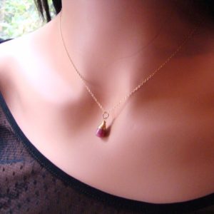 Shop Rhodonite Jewelry! Sale Pink brown Rhodonite Gold pendant teardrop Necklace, genuine gemstone jewelry, minimalist necklace.  Wire Wrapped | Natural genuine Rhodonite jewelry. Buy crystal jewelry, handmade handcrafted artisan jewelry for women.  Unique handmade gift ideas. #jewelry #beadedjewelry #beadedjewelry #gift #shopping #handmadejewelry #fashion #style #product #jewelry #affiliate #ad