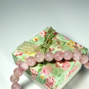 Genuine Madagascar Rose quartz AAA quality 8mm beaded bracelet excellent support stone for most other types of cancer | Natural genuine Array bracelets. Buy crystal jewelry, handmade handcrafted artisan jewelry for women.  Unique handmade gift ideas. #jewelry #beadedbracelets #beadedjewelry #gift #shopping #handmadejewelry #fashion #style #product #bracelets #affiliate #ad