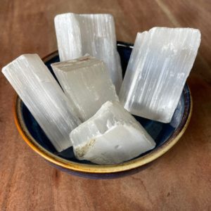 Shop Raw & Rough Selenite Stones! Selenite Raw Rough Chunks – Crystal Charger | Natural genuine stones & crystals in various shapes & sizes. Buy raw cut, tumbled, or polished gemstones for making jewelry or crystal healing energy vibration raising reiki stones. #crystals #gemstones #crystalhealing #crystalsandgemstones #energyhealing #affiliate #ad