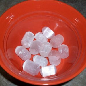 Shop Tumbled Selenite Crystals & Pocket Stones! Selenite Tumbled Stones | Natural genuine stones & crystals in various shapes & sizes. Buy raw cut, tumbled, or polished gemstones for making jewelry or crystal healing energy vibration raising reiki stones. #crystals #gemstones #crystalhealing #crystalsandgemstones #energyhealing #affiliate #ad
