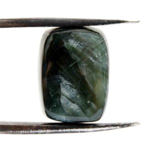 Shop Seraphinite Stones & Crystals! Seraphinite Cabochon Gemstone (14mm x 10mm x 5mm) 7cts – Rectangle Stone – Small Loose Crystal | Natural genuine stones & crystals in various shapes & sizes. Buy raw cut, tumbled, or polished gemstones for making jewelry or crystal healing energy vibration raising reiki stones. #crystals #gemstones #crystalhealing #crystalsandgemstones #energyhealing #affiliate #ad