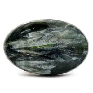 Shop Seraphinite Stones & Crystals! Seraphinite Cabochon Gemstone (31mm x 20mm x 6mm) 30.5cts – Oval Cabochon Stone – Seraphinite Stone | Natural genuine stones & crystals in various shapes & sizes. Buy raw cut, tumbled, or polished gemstones for making jewelry or crystal healing energy vibration raising reiki stones. #crystals #gemstones #crystalhealing #crystalsandgemstones #energyhealing #affiliate #ad