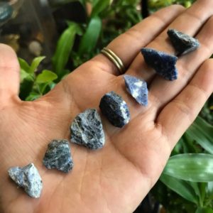 Shop Raw & Rough Sodalite Stones! Sodalite Raw | Natural genuine stones & crystals in various shapes & sizes. Buy raw cut, tumbled, or polished gemstones for making jewelry or crystal healing energy vibration raising reiki stones. #crystals #gemstones #crystalhealing #crystalsandgemstones #energyhealing #affiliate #ad