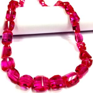 AAAA++ QUALITY~~Extremely Beautiful~~Pink Spinel Faceted Nuggets Beads Full Sparkling Juicy Pink Color Nuggets Spinel Gemstone Beads. | Natural genuine chip Spinel beads for beading and jewelry making.  #jewelry #beads #beadedjewelry #diyjewelry #jewelrymaking #beadstore #beading #affiliate #ad