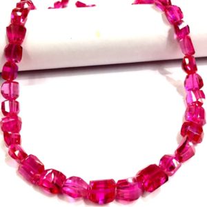 Shop Spinel Chip & Nugget Beads! AAAA++ QUALITY~~Extremely Beautiful~~Pink Spinel Faceted Nuggets Beads Full Sparkling Juicy Pink Color Nuggets Spinel Gemstone Beads. | Natural genuine chip Spinel beads for beading and jewelry making.  #jewelry #beads #beadedjewelry #diyjewelry #jewelrymaking #beadstore #beading #affiliate #ad