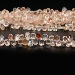Shop Sunstone Bead Shapes! Super Top Quality Oregon Sunstone 5.5×8-6x9mm Pear Briolette, Sunstone Pear Beads, Oregon Sunstone Beads, Natural Oregon Sunstone Gemstone | Natural genuine other-shape Sunstone beads for beading and jewelry making.  #jewelry #beads #beadedjewelry #diyjewelry #jewelrymaking #beadstore #beading #affiliate #ad