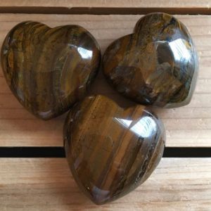 Shop Tiger Iron Stones & Crystals! Tiger Iron Puffy Gemstone Heart,45mm Heart,  Healing Stone, Healing Crystal, Chakra Stone, Spiritual Stone | Natural genuine stones & crystals in various shapes & sizes. Buy raw cut, tumbled, or polished gemstones for making jewelry or crystal healing energy vibration raising reiki stones. #crystals #gemstones #crystalhealing #crystalsandgemstones #energyhealing #affiliate #ad