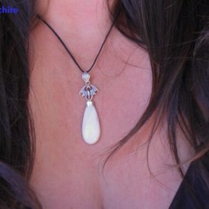 Shop Scolecite Necklaces! women's necklace, Scolécite necklace, appeasement, inner peace, purity, women's accessory, gift idea her, jewelry, Scolécite, stone, white | Natural genuine Scolecite necklaces. Buy crystal jewelry, handmade handcrafted artisan jewelry for women.  Unique handmade gift ideas. #jewelry #beadednecklaces #beadedjewelry #gift #shopping #handmadejewelry #fashion #style #product #necklaces #affiliate #ad