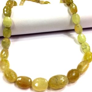 AAA QUALITY~~Natural Sapphire Faceted Nugget Shape Beads Great Luster Nuggets Beads Yellow Sapphire Gemstone Beads Jewelry Making Nuggets. | Natural genuine chip Yellow Sapphire beads for beading and jewelry making.  #jewelry #beads #beadedjewelry #diyjewelry #jewelrymaking #beadstore #beading #affiliate #ad