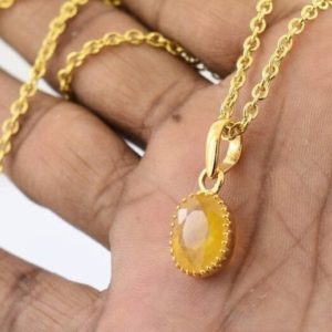 Shop Yellow Sapphire Pendants! Natural Yellow Sapphire locket Gemstone pendant 925Sterling silver sapphire Pendant with Locket for Men and Women | Natural genuine Yellow Sapphire pendants. Buy handcrafted artisan men's jewelry, gifts for men.  Unique handmade mens fashion accessories. #jewelry #beadedpendants #beadedjewelry #shopping #gift #handmadejewelry #pendants #affiliate #ad