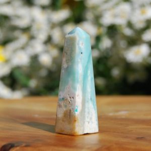 2.2in Rare Blue Opalized Petrified Wood Tower, Natural Precious Gemstone Tower, Indonesia | Natural genuine stones & crystals in various shapes & sizes. Buy raw cut, tumbled, or polished gemstones for making jewelry or crystal healing energy vibration raising reiki stones. #crystals #gemstones #crystalhealing #crystalsandgemstones #energyhealing #affiliate #ad