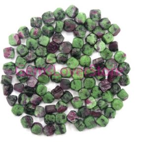 Shop Raw & Rough Ruby Zoisite Stones! 50 Pieces Ruby in Zoisite, Rough Mineral Size 6-8 MM Super Quality Raw Jewelry Natural Ruby Zoisite Heart and Crown Chakras Wonderful Rough | Natural genuine stones & crystals in various shapes & sizes. Buy raw cut, tumbled, or polished gemstones for making jewelry or crystal healing energy vibration raising reiki stones. #crystals #gemstones #crystalhealing #crystalsandgemstones #energyhealing #affiliate #ad