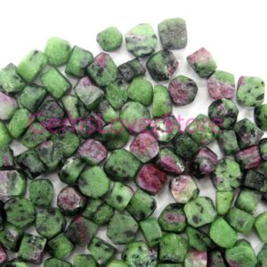 Shop Raw & Rough Ruby Zoisite Stones! 50 Pieces Tiny Rough Loose Gemstone Size 4-6 MM Natural Ruby Zoisite Untreated Gemstone Making Jewelry Raw Wholesale Energizing Crystal Raw | Natural genuine stones & crystals in various shapes & sizes. Buy raw cut, tumbled, or polished gemstones for making jewelry or crystal healing energy vibration raising reiki stones. #crystals #gemstones #crystalhealing #crystalsandgemstones #energyhealing #affiliate #ad