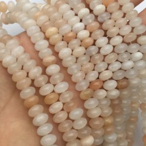 Shop Aventurine Rondelle Beads! 8x5mm Peach Aventurine Rondelle Beads,Gemstones Beads , Wholesale Beads | Natural genuine rondelle Aventurine beads for beading and jewelry making.  #jewelry #beads #beadedjewelry #diyjewelry #jewelrymaking #beadstore #beading #affiliate #ad