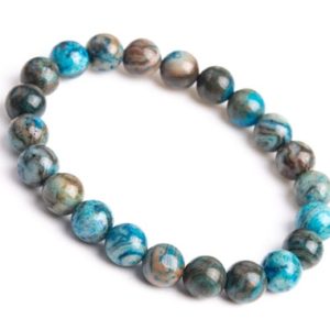 Shop Agate Bracelets! Crazy Lace Agate Gemstone Beads 8-9MM Blue Round AAA Quality Bracelet (106793h-066) | Natural genuine Agate bracelets. Buy crystal jewelry, handmade handcrafted artisan jewelry for women.  Unique handmade gift ideas. #jewelry #beadedbracelets #beadedjewelry #gift #shopping #handmadejewelry #fashion #style #product #bracelets #affiliate #ad
