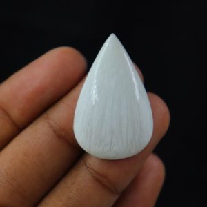 Amazing Quality White Scolecite Cabochon, Wire Wrapping, Natural White Scolecite, Jewellery Making, White Scolecite Cabochon, Loose Stone | Natural genuine stones & crystals in various shapes & sizes. Buy raw cut, tumbled, or polished gemstones for making jewelry or crystal healing energy vibration raising reiki stones. #crystals #gemstones #crystalhealing #crystalsandgemstones #energyhealing #affiliate #ad