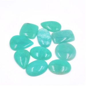 Shop Amazonite Cabochons! Wholesale Lot Amazonite  stone 5 PC / 10 PC Lot mix shape 25 to 30 MM cabochon gemstone jewelry stone Free shipping | Natural genuine stones & crystals in various shapes & sizes. Buy raw cut, tumbled, or polished gemstones for making jewelry or crystal healing energy vibration raising reiki stones. #crystals #gemstones #crystalhealing #crystalsandgemstones #energyhealing #affiliate #ad