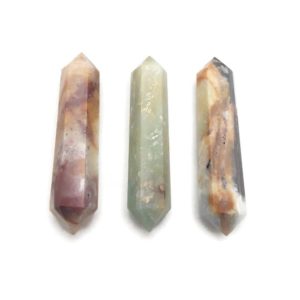 Shop Amazonite Points & Wands! Multi Color Amazonite Double Terminated Points Healing Crystal Wands 4" in. | Natural genuine stones & crystals in various shapes & sizes. Buy raw cut, tumbled, or polished gemstones for making jewelry or crystal healing energy vibration raising reiki stones. #crystals #gemstones #crystalhealing #crystalsandgemstones #energyhealing #affiliate #ad