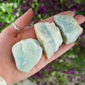 Shop Amazonite Stones & Crystals! Large Raw Amazonite Stone Crystal | Natural genuine stones & crystals in various shapes & sizes. Buy raw cut, tumbled, or polished gemstones for making jewelry or crystal healing energy vibration raising reiki stones. #crystals #gemstones #crystalhealing #crystalsandgemstones #energyhealing #affiliate #ad
