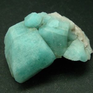 Shop Raw & Rough Amazonite Stones! Amazonite Microcline Cluster From Colorado – 1.6" – 23.4 Grams | Natural genuine stones & crystals in various shapes & sizes. Buy raw cut, tumbled, or polished gemstones for making jewelry or crystal healing energy vibration raising reiki stones. #crystals #gemstones #crystalhealing #crystalsandgemstones #energyhealing #affiliate #ad