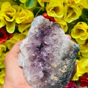 Shop Raw & Rough Amethyst Stones! Large Natural Purple Amethyst Cluster, Cluster Show Piece, Cluster Home Decoration Crystal Healing Power | Natural genuine stones & crystals in various shapes & sizes. Buy raw cut, tumbled, or polished gemstones for making jewelry or crystal healing energy vibration raising reiki stones. #crystals #gemstones #crystalhealing #crystalsandgemstones #energyhealing #affiliate #ad