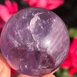 Shop Amethyst Shapes! Rainbows! Sparkly Amethyst Sphere | Gem Grade Amethyst Sphere | Crystal Sphere | Natural genuine stones & crystals in various shapes & sizes. Buy raw cut, tumbled, or polished gemstones for making jewelry or crystal healing energy vibration raising reiki stones. #crystals #gemstones #crystalhealing #crystalsandgemstones #energyhealing #affiliate #ad