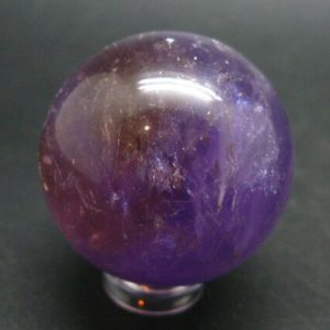Shop Ametrine Shapes! Ametrine Sphere Ball From Bolivia – 1.3" – 59.5 Grams | Natural genuine stones & crystals in various shapes & sizes. Buy raw cut, tumbled, or polished gemstones for making jewelry or crystal healing energy vibration raising reiki stones. #crystals #gemstones #crystalhealing #crystalsandgemstones #energyhealing #affiliate #ad