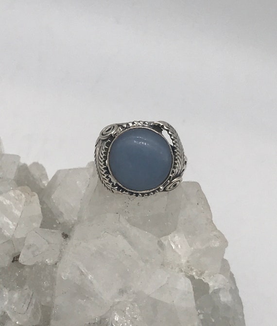 Angelite Ring, Size 7 1/2