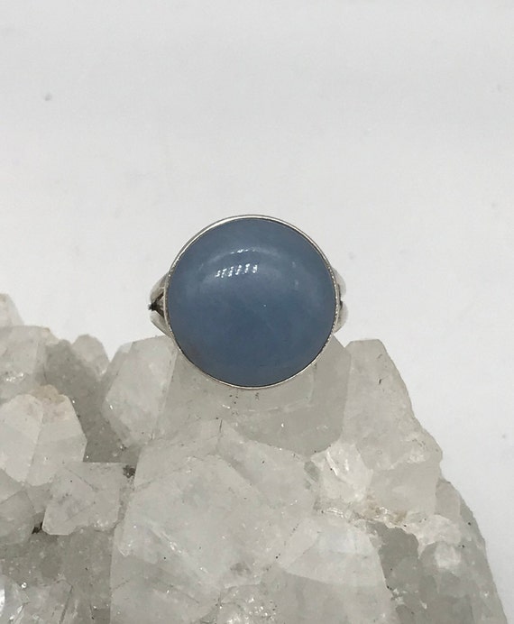 Angelite Ring, Size 9 1/2
