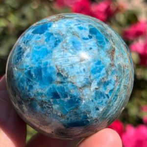 Shop Apatite Shapes! 40-55mm Blue Apatite Sphere | Blue Crystal Sphere | Blue Crystals | | Natural genuine stones & crystals in various shapes & sizes. Buy raw cut, tumbled, or polished gemstones for making jewelry or crystal healing energy vibration raising reiki stones. #crystals #gemstones #crystalhealing #crystalsandgemstones #energyhealing #affiliate #ad