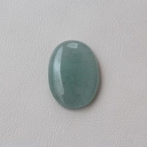 Shop Aquamarine Cabochons! Milky aquamarine large cabochon gemstone 37x26mm Oval shape flat back stone 57.15ct Natural loose gem for jewelry | Natural genuine stones & crystals in various shapes & sizes. Buy raw cut, tumbled, or polished gemstones for making jewelry or crystal healing energy vibration raising reiki stones. #crystals #gemstones #crystalhealing #crystalsandgemstones #energyhealing #affiliate #ad