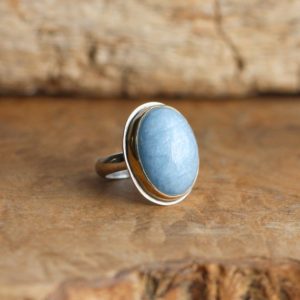 Huge Aquamarine Ring – 18K Aquamarine Ring – Silver and Gold Ring – Silversmith Ring | Natural genuine Gemstone rings, simple unique handcrafted gemstone rings. #rings #jewelry #shopping #gift #handmade #fashion #style #affiliate #ad