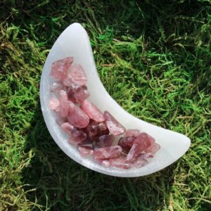 Shop Tumbled Aventurine Crystals & Pocket Stones! Red Aventurine AKA Strawberry Quartz Polished Tumbled | Natural genuine stones & crystals in various shapes & sizes. Buy raw cut, tumbled, or polished gemstones for making jewelry or crystal healing energy vibration raising reiki stones. #crystals #gemstones #crystalhealing #crystalsandgemstones #energyhealing #affiliate #ad