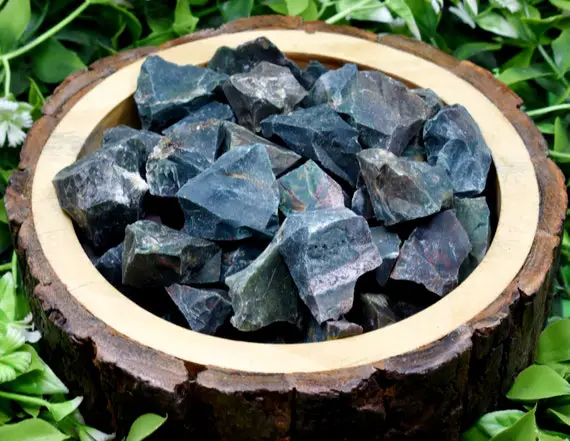 Bloodstone Rough Natural Stones 1 Inch Bloodstone Raw Stones Pack Size Of 1,2,5, 100 Grams And 200 Grams