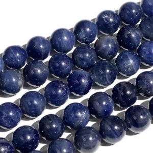 Shop Sapphire Round Beads! Blue Sapphire Round Beads • 12 mm size • Top Quality AAA 40 cm length • Natural Sapphire Beads • Sapphire Round beads | Natural genuine round Sapphire beads for beading and jewelry making.  #jewelry #beads #beadedjewelry #diyjewelry #jewelrymaking #beadstore #beading #affiliate #ad