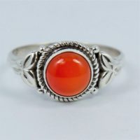 Awesome Natural Sterling Silver Carnelian Ring, Silver Ring, Gift For Her, Unique Gift Ring, Designer Ring, Gemstone Ring, Handmade Ring, | Natural genuine Gemstone jewelry. Buy crystal jewelry, handmade handcrafted artisan jewelry for women.  Unique handmade gift ideas. #jewelry #beadedjewelry #beadedjewelry #gift #shopping #handmadejewelry #fashion #style #product #jewelry #affiliate #ad
