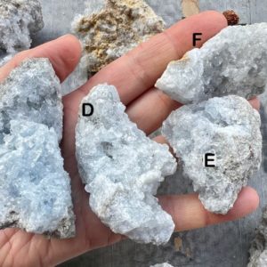 Shop Celestite Stones & Crystals! Raw Celestite Cluster blue Crystal Geode from Madagascar | Natural genuine stones & crystals in various shapes & sizes. Buy raw cut, tumbled, or polished gemstones for making jewelry or crystal healing energy vibration raising reiki stones. #crystals #gemstones #crystalhealing #crystalsandgemstones #energyhealing #affiliate #ad