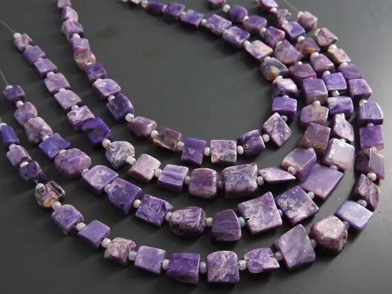 Charoite Natural Polished Rough Beads/nuggets/tumble/8inches Strand/5to10mm Approx/r4