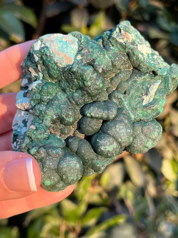See Video! Large Malachite Chrysocolla Crystal Raw Mineral Specimen ~ High Quality ~ Hunan China