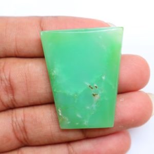 Shop Chrysoprase Cabochons! Green Chrysoprase Cabochon, Loose Stone, Natural Chrysoprase Cabochon, Green Chrysoprase Loose Gemstone, Chrysoprase Gemstone, Pocket Stone | Natural genuine stones & crystals in various shapes & sizes. Buy raw cut, tumbled, or polished gemstones for making jewelry or crystal healing energy vibration raising reiki stones. #crystals #gemstones #crystalhealing #crystalsandgemstones #energyhealing #affiliate #ad